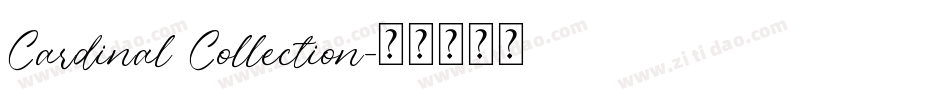 Cardinal Collection字体转换
